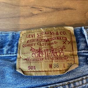 Men’s Vintage Levi’s shorts